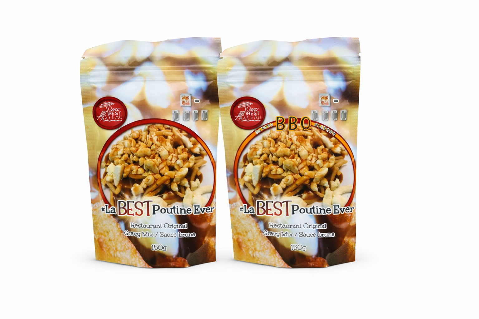 Combo BBQ + Original Dry Gravy Mix Powder